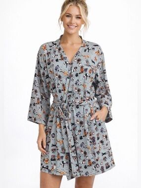 Vera Bradley NWT Dog Print Robe XL